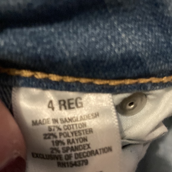 Blue ripped skinny jeans - Picture 3 of 3